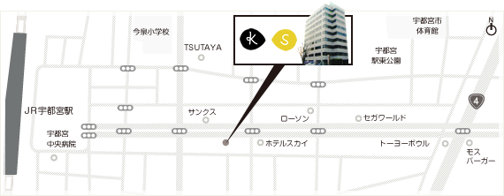 略地図：小菅・島薗法律事務所
