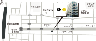 小菅・島薗法律事務所 略地図 